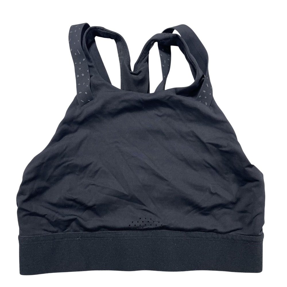 Lululemon Bra Womens 6 Black SoulCycle Strappy Sports Bra Cycling Yoga Gym